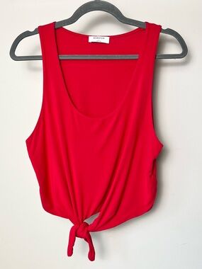Aritzia Babaton Tie Front Tank